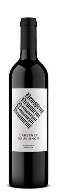 bottle shot Newsprint Cabernet Sauvignon